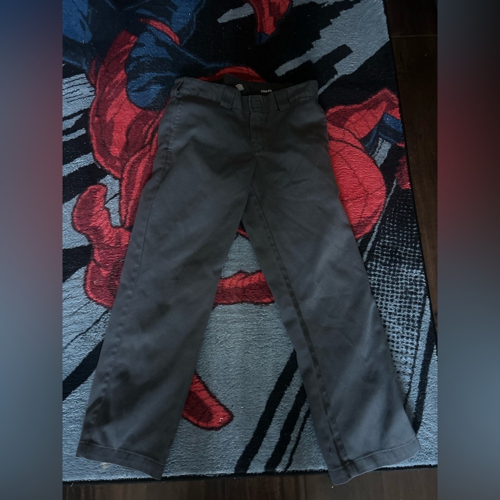 Men's Gray Dickies Pants